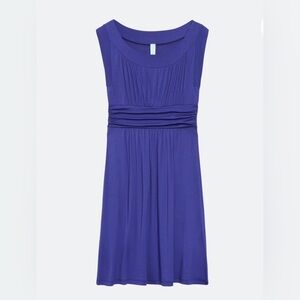 Elegant Cobalt Blue Sleeveless Dress